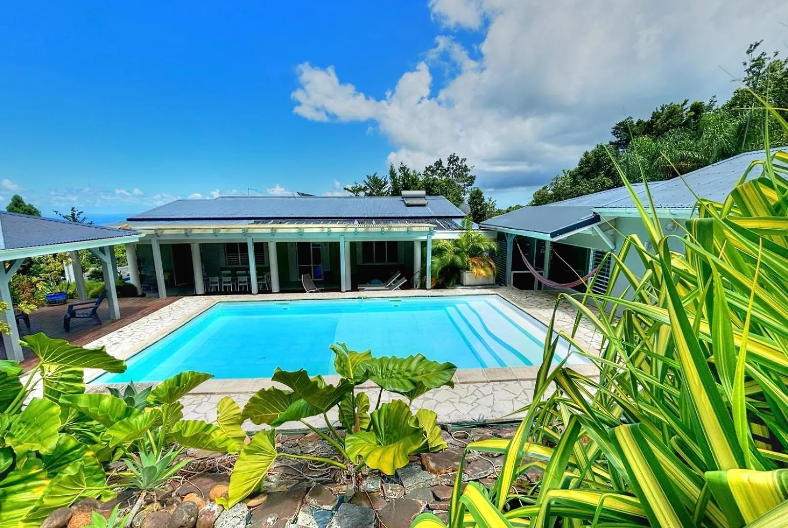 Villa Domaine Les Hauts De Sofaia - Evasion Creole - Vue Spectaculaire Sainte-Rose